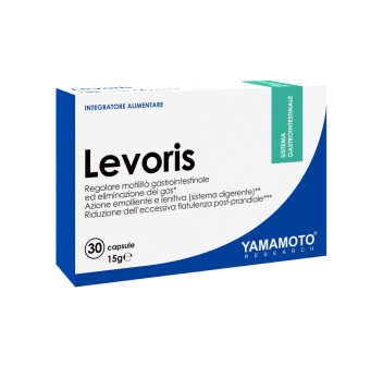 LEVORIS - Integratore per la motilità gastrointestinale YAMAMOTO NUTRITION