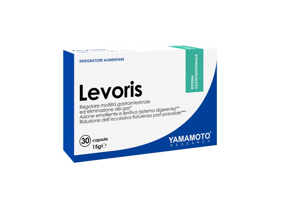 LEVORIS - Integratore per la motilità gastrointestinale YAMAMOTO NUTRITION