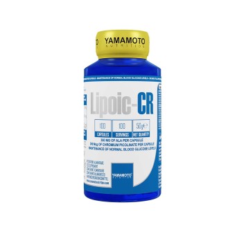 LIPOIC-CR - Integratore di Acido alfa-lipoico e Cromo YAMAMOTO NUTRITION