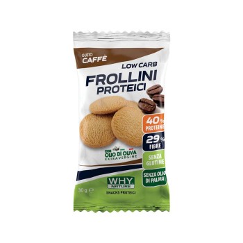 LOW CARB FROLLINI PROTEICI - Frollini proteici a ridotto contenuto di carboidrati WHY NATURE