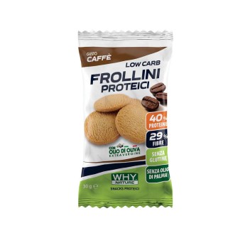 LOW CARB FROLLINI PROTEICI - Frollini proteici a ridotto contenuto di carboidrati WHY NATURE