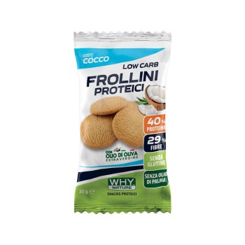 LOW CARB FROLLINI PROTEICI - Frollini proteici a ridotto contenuto di carboidrati WHY NATURE