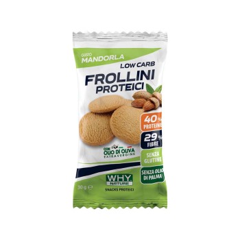 LOW CARB FROLLINI PROTEICI - Frollini proteici a ridotto contenuto di carboidrati WHY NATURE