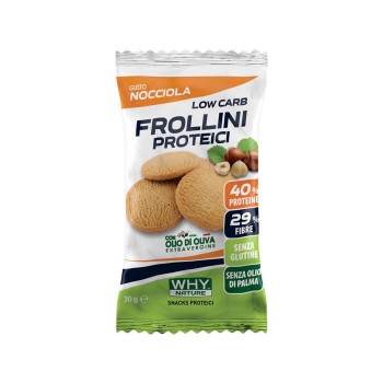 LOW CARB FROLLINI PROTEICI - Frollini proteici a ridotto contenuto di carboidrati WHY NATURE