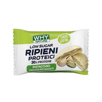 LOW CARB RIPIENI PROTEICI - Cialda di wafer con ripieno proteico WHY NATURE