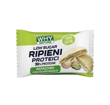 LOW CARB RIPIENI PROTEICI - Cialda di wafer con ripieno proteico WHY NATURE