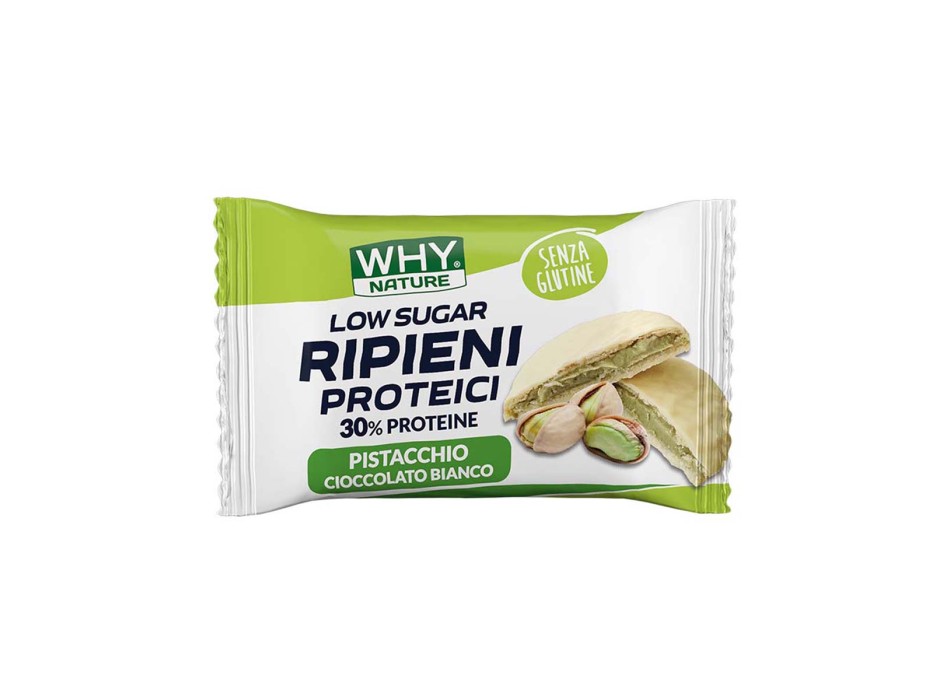 LOW CARB RIPIENI PROTEICI - Cialda di wafer con ripieno proteico WHY NATURE