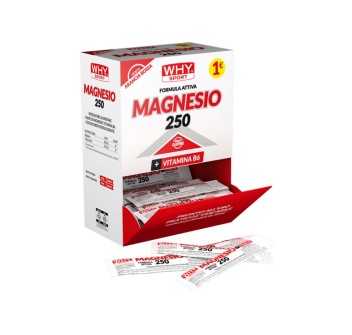 MAGNESIO 250 - Integratore di Magnesio e vitamina B6 WHY SPORT