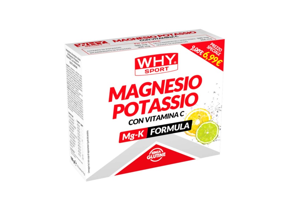 MAGNESIO E POTASSIO - Integratore di magensio e potassio WHY SPORT