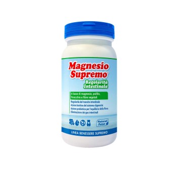 MAGNESIO SUPREMO REGOLARITÀ - Magnesio Supremo Con Psillio, Finocchio E Fibre NATURAL POINT