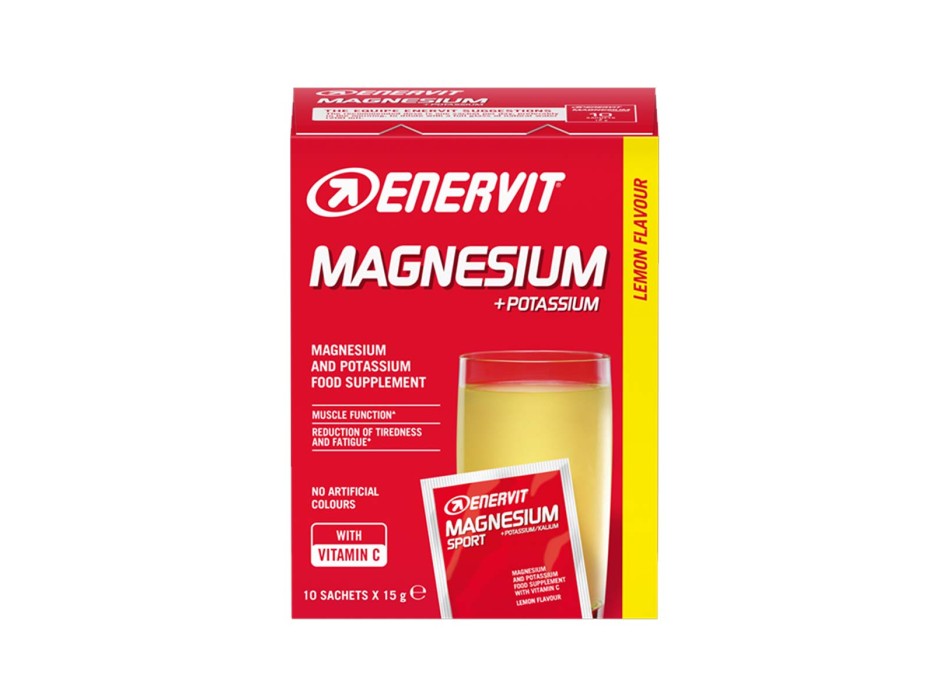 MAGNESIUM + POTASSIUM - Integratore a base di magnesio, potassio e vitamina C ENERVIT