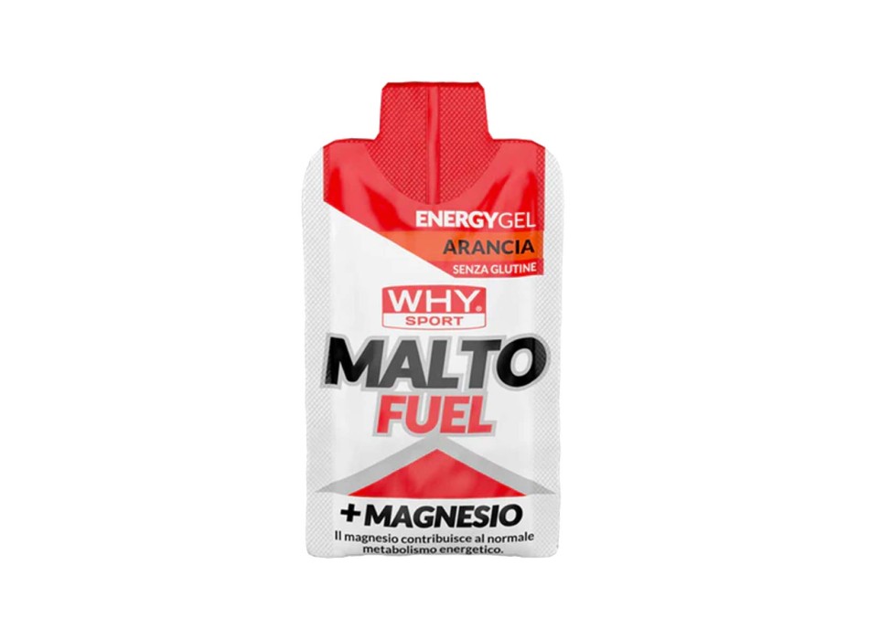 MALTO FUEL - Gel a base di maltodestrine con magnesio pronto per l’uso. WHY SPORT