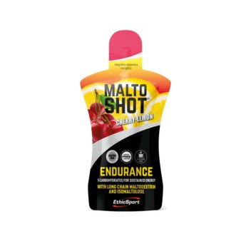 MALTOSHOT ENDURANCE - Gel energetico con 5 carboidrati a rilascio sequenziale ETHICSPORT