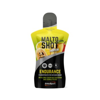 MALTOSHOT ENDURANCE - Gel energetico con 5 carboidrati a rilascio sequenziale ETHICSPORT