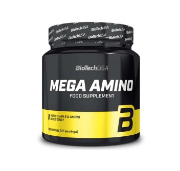 MEGA AMINO - Complesso di aminoacidi essenziali e ramificati BIOTECH USA