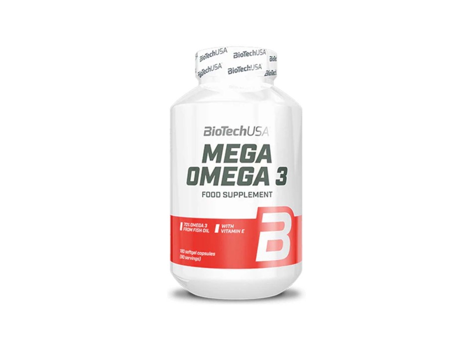 MEGA OMEGA 3 - Integratore di Omega-3 BIOTECH USA