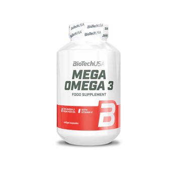 MEGA OMEGA 3 - Integratore di Omega-3 BIOTECH USA