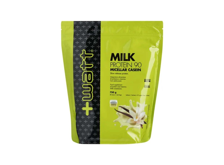 MILK PROTEIN 90 BUSTA DOYPACK - Caseinati micellari del latte con aggiunta di vitamine +WATT