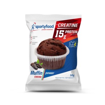 MUFFIN POWER - Muffin proteico a ridotto contenuto di carboidrati SPORTYFOOD