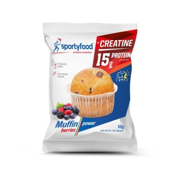 MUFFIN POWER - Muffin proteico a ridotto contenuto di carboidrati SPORTYFOOD