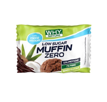 MUFFIN ZERO LOW SUGAR - Muffin proteico a ridotto contenuto di zuccheri WHY NATURE