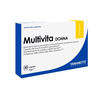 MULTIVITA DONNA - Integratore multivitaminico studiato per le Donne YAMAMOTO NUTRITION