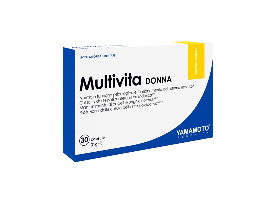 MULTIVITA DONNA - Integratore multivitaminico studiato per le Donne YAMAMOTO NUTRITION