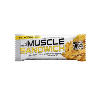 MUSCLE SANDWICH - Barretta proteica di wafer e gustoso ripieno MUSCLE SANDWICH