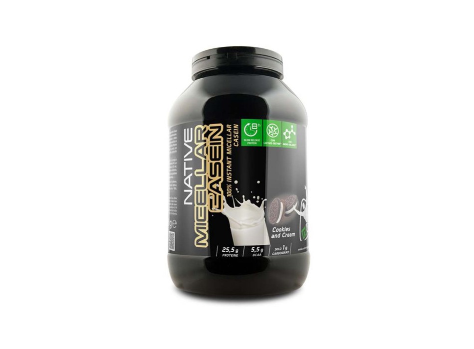 NATIVE MICELLAR CASEIN - Caseinati micellari del latte con aminoacidi NET INTEGRATORI