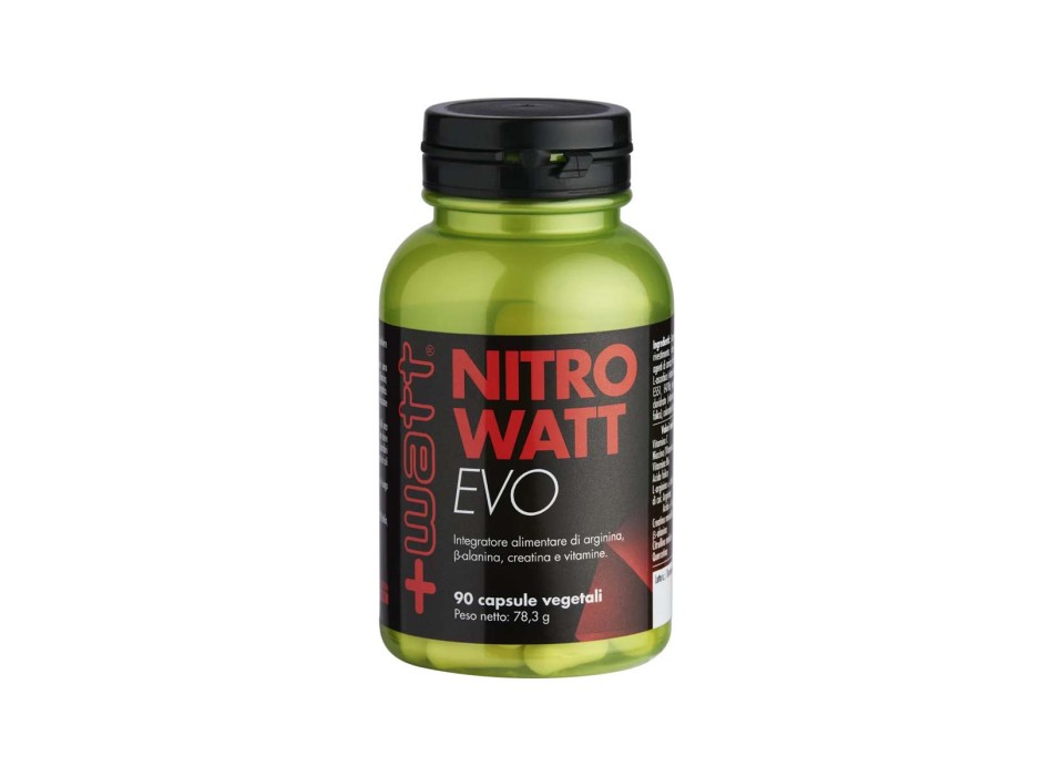 NITRO WATT EVO - Pre-workout per il riscaldamento muscolare +WATT