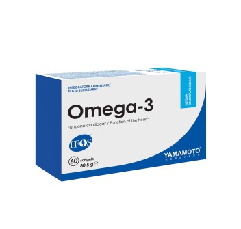 OMEGA-3 - Integratore di Omega 3 con certificazione Ifos 5 Stelle YAMAMOTO NUTRITION