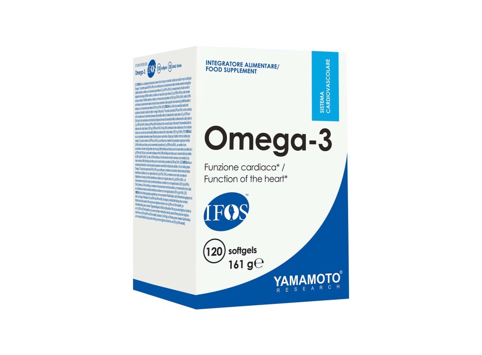 OMEGA-3 - Integratore di Omega 3 con certificazione Ifos 5 Stelle YAMAMOTO NUTRITION