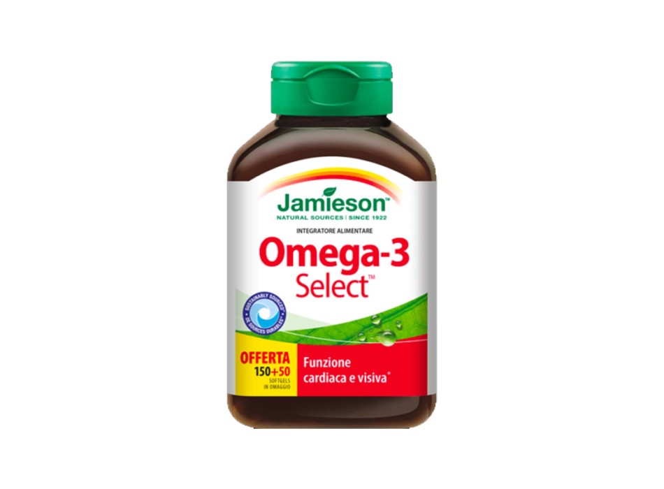 OMEGA 3 SELECT - Integratore di Omega-3 JAMIESON