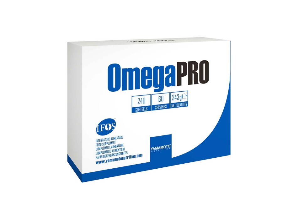 OMEGAPRO - Integratore di Omega 3 con certificazione Ifos 5 Stelle YAMAMOTO NUTRITION