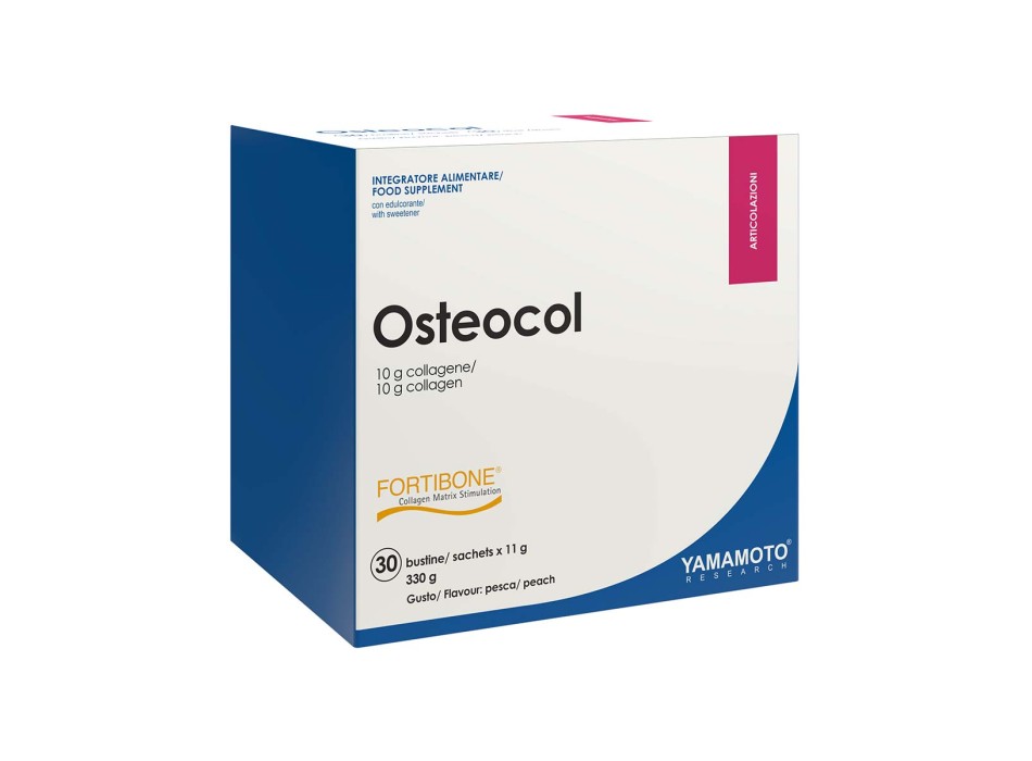 OSTEOCOL - Integratore di Collagene idrolizzato ad alta biodisponibilità YAMAMOTO NUTRITION