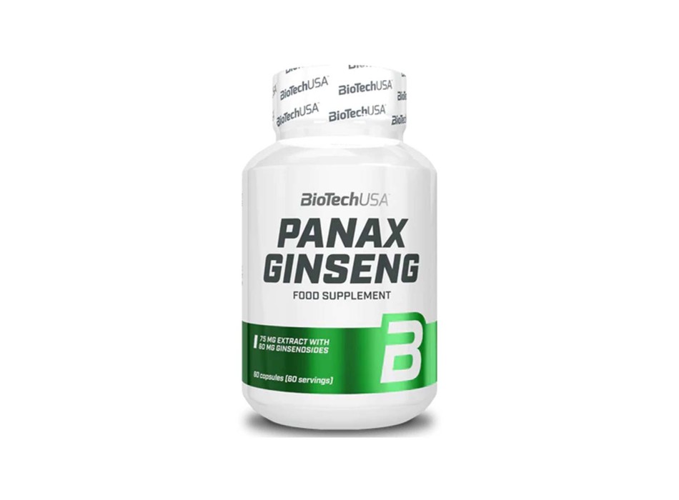 PANAX GINSENG - Integratore a base di estratto di ginseng coreano in capsule BIOTECH USA