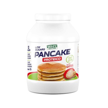 PANCAKE PROTEICO - GLUTEN FREE - Preparato per pancake proteici senza glutine WHY NATURE