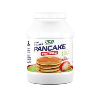 PANCAKE PROTEICO - GLUTEN FREE - Preparato per pancake proteici senza glutine WHY NATURE