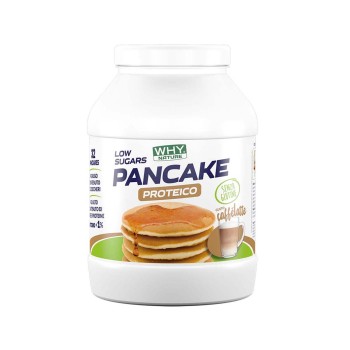 PANCAKE PROTEICO - GLUTEN FREE - Preparato per pancake proteici senza glutine WHY NATURE