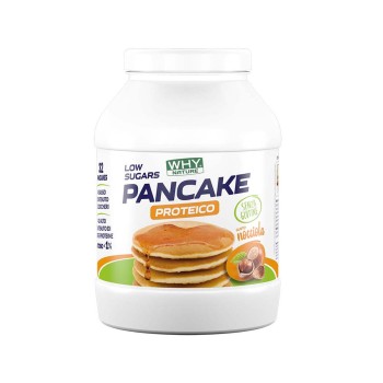 PANCAKE PROTEICO - GLUTEN FREE - Preparato per pancake proteici senza glutine WHY NATURE