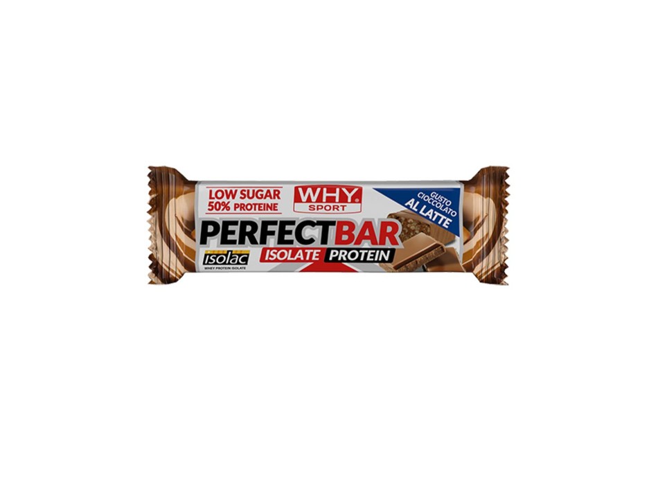 PERFECT BAR - Barretta con il 50% di proteine e pochi zuccheri WHY SPORT