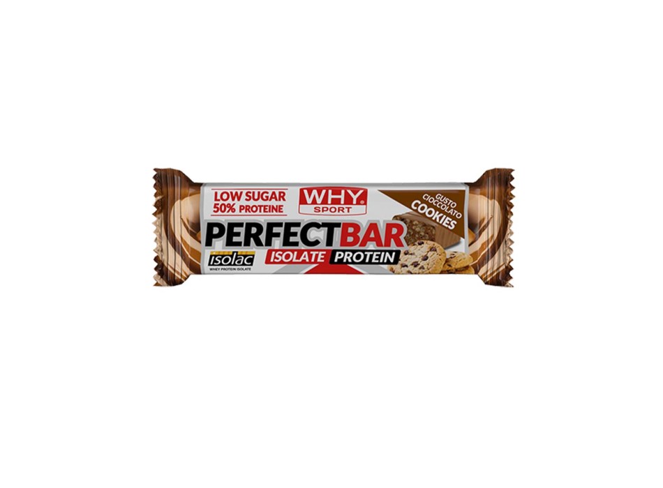 PERFECT BAR - Barretta con il 50% di proteine e pochi zuccheri WHY SPORT