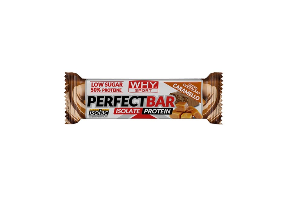 PERFECT BAR - Barretta con il 50% di proteine e pochi zuccheri WHY SPORT