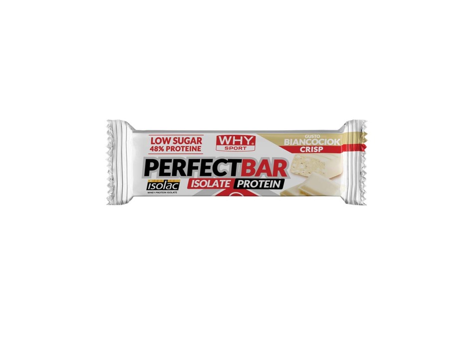 PERFECT BAR - Barretta con il 50% di proteine e pochi zuccheri WHY SPORT