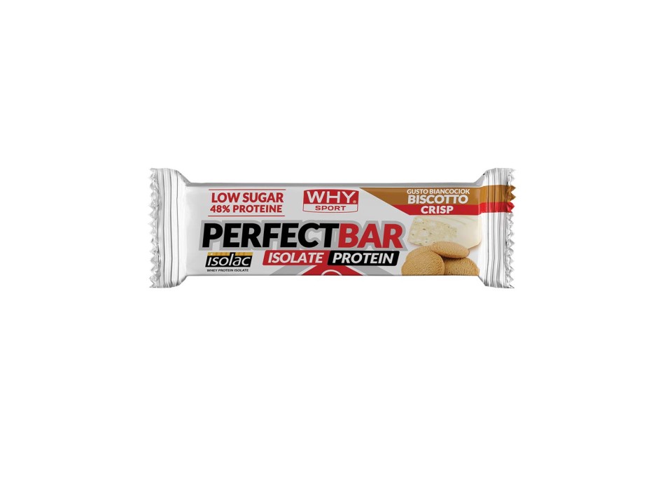 PERFECT BAR - Barretta con il 50% di proteine e pochi zuccheri WHY SPORT