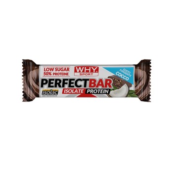 PERFECT BAR - Barretta con il 50% di proteine e pochi zuccheri WHY SPORT