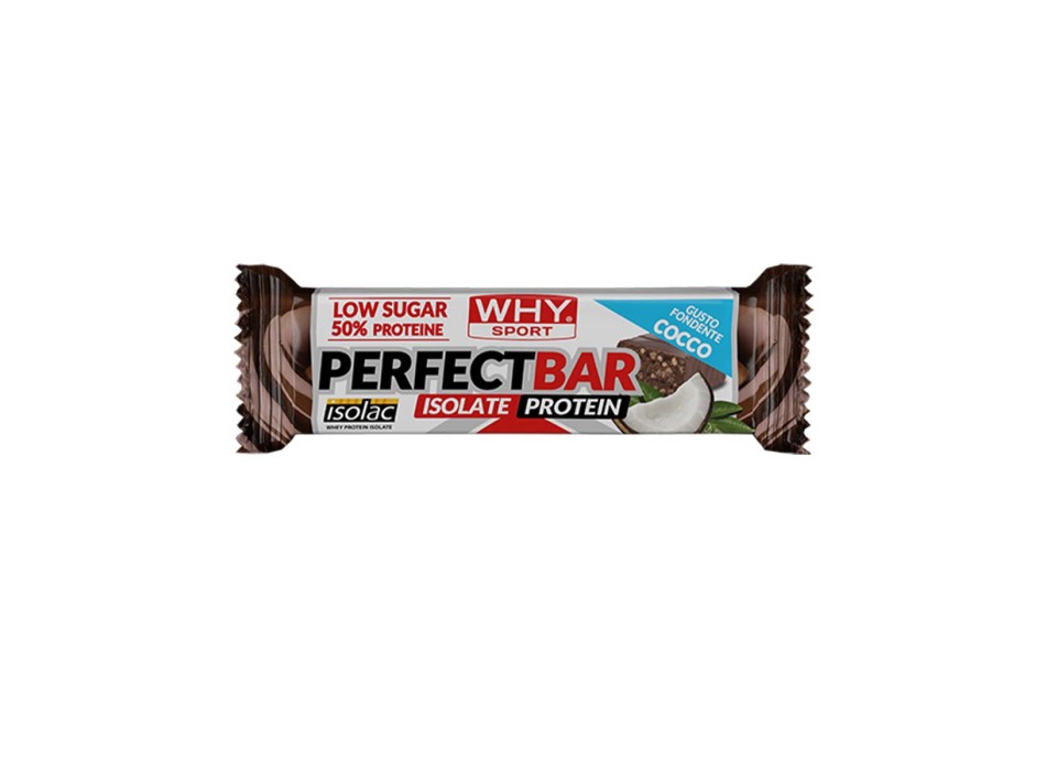 PERFECT BAR - Barretta con il 50% di proteine e pochi zuccheri WHY SPORT