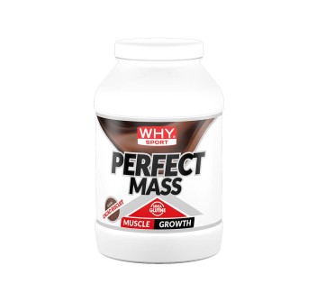 PERFECT MASS - Gainer delattosato di alta qualità. WHY SPORT