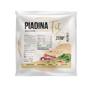 PIADINA FIT - 4 Piadine proteiche da 55 Gr. PRONUTRITION