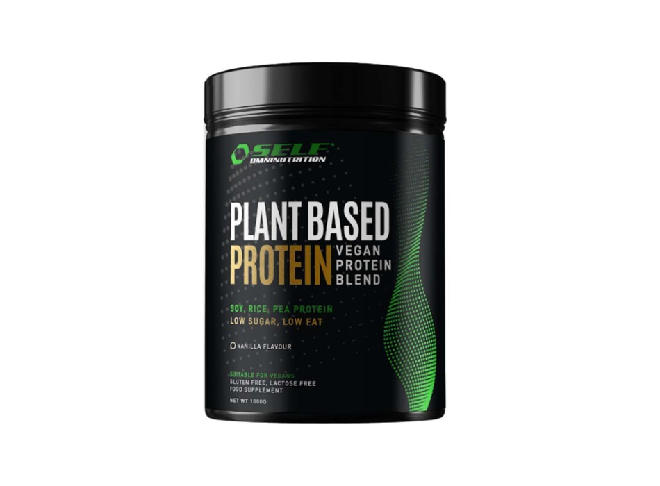 PLANT BASED PROTEIN - Proteine vegane e vegetali derivanti da soia, pisello e riso SELF OMNINUTRITION